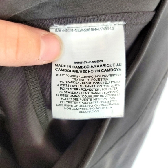 NIKE GRAY PULL ON MINI SKORT, SZ SMALL - Picture 4 of 7